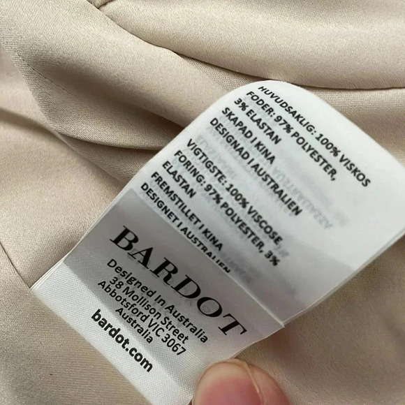 🔷 NEW BARDOT Size 4 Cropped Bustier Top - Picture 11 of 13